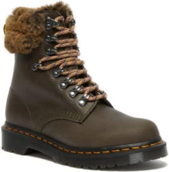 Dr. Martens Women's 1460 Serena Collar Faux Fur Lined