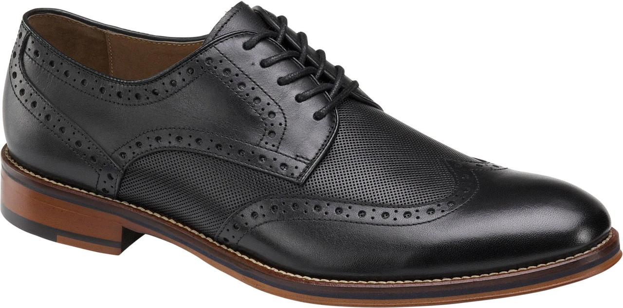 Johnston & Murphy Conard Embossed Wingtip